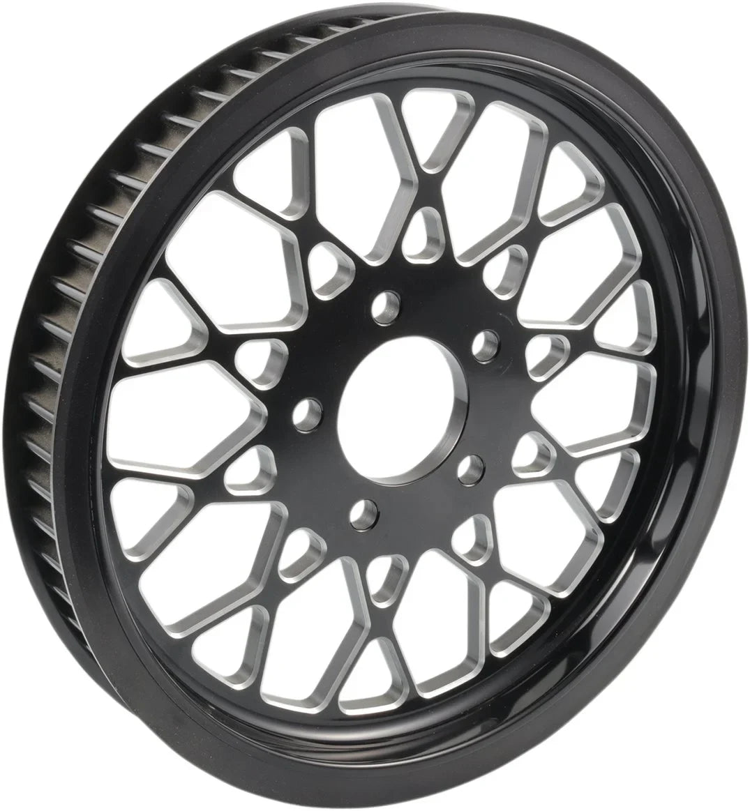 Belt Drives Machined 65 Tooth Mesh Rear Belt Pulley (RPMSBCC-65T)