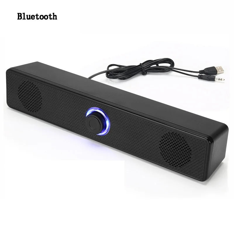 Bluetooth 4D Surround Speaker Home Theater Sound System Computer Soundbar For TV Subwoofer Wired Stereo Strong Bass
