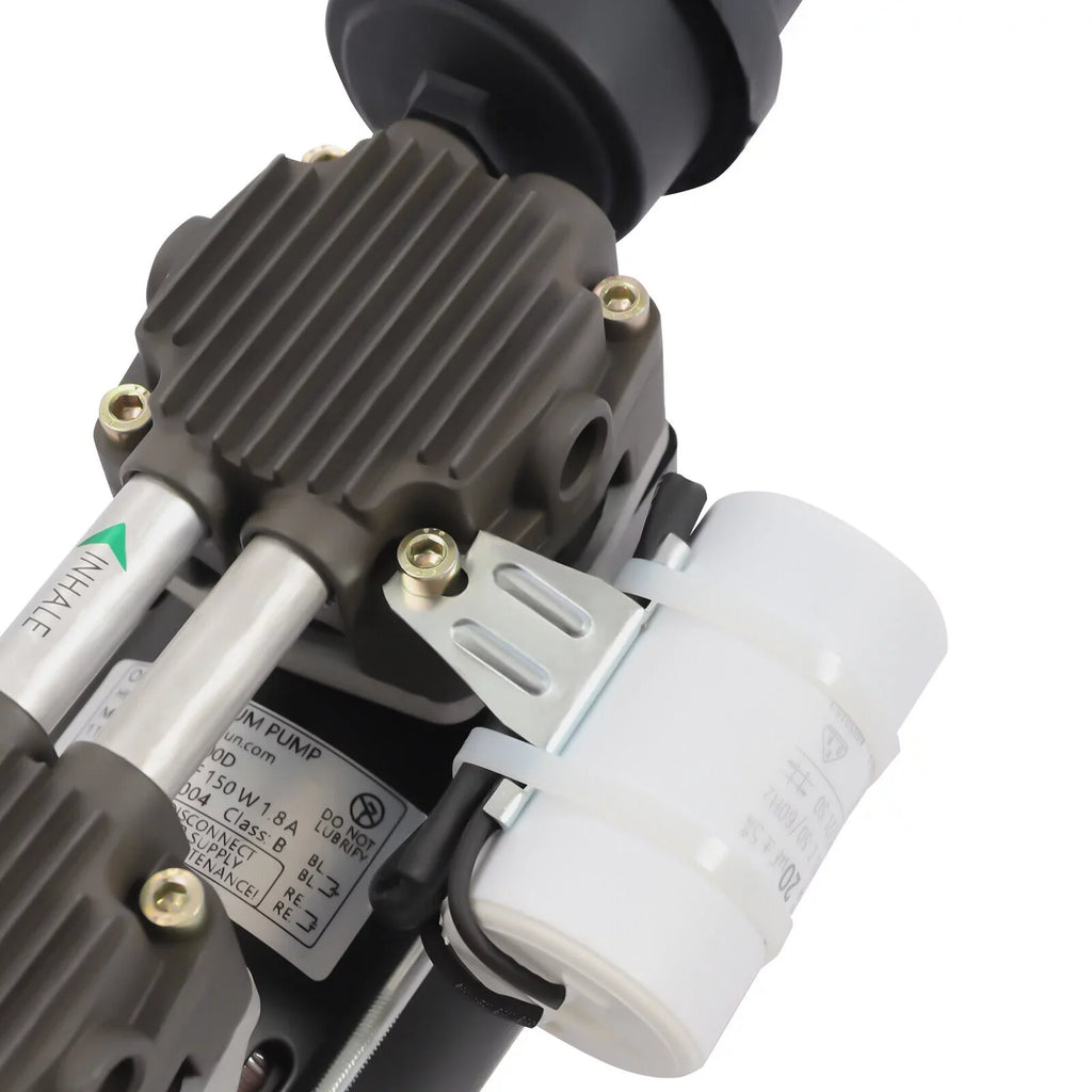 95Kpa Industrial Oilless Vacuum Pump 100W Oil Free Vacuum Pump with Air Filter