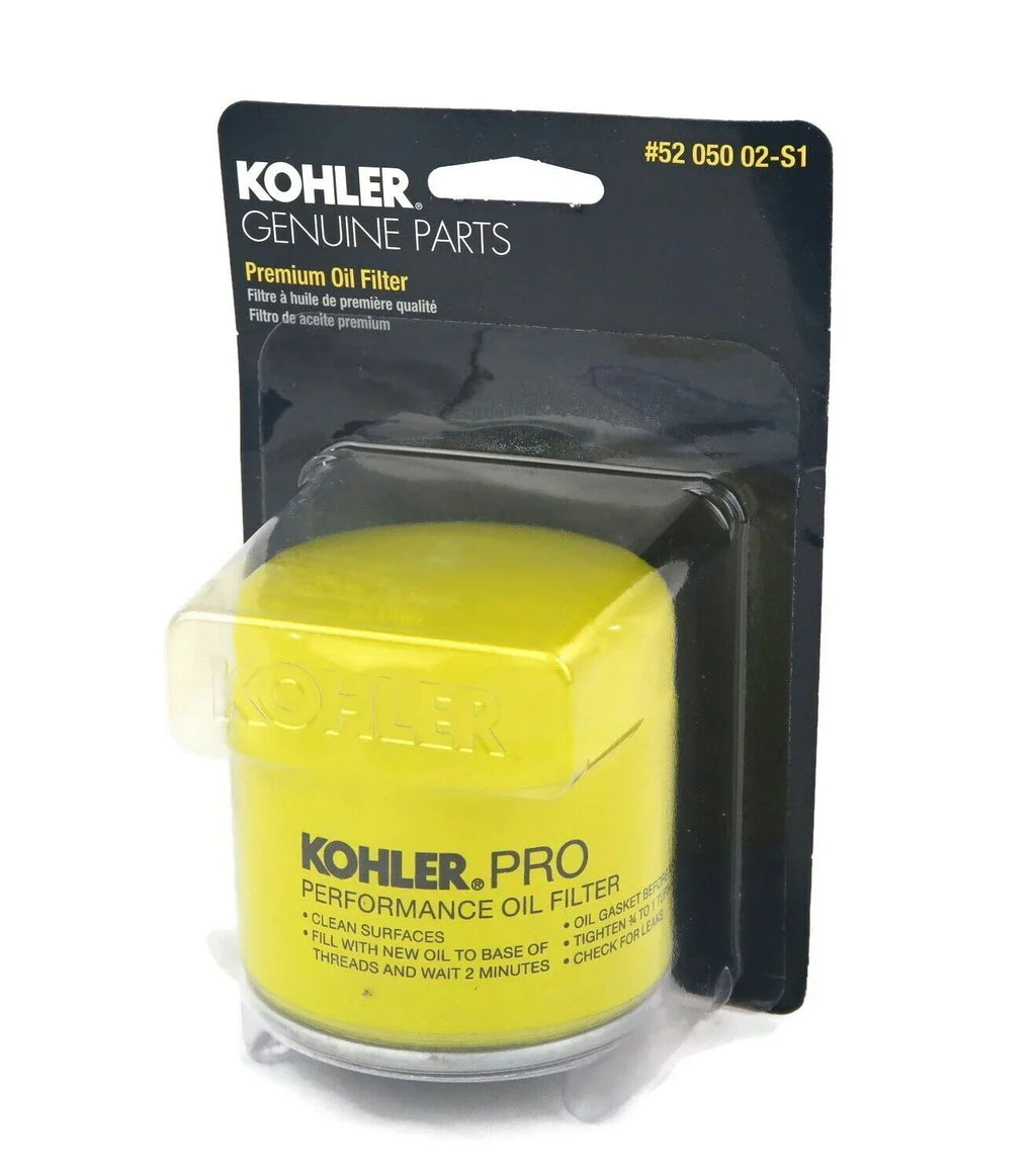 OEM | (3 Pack) Pro Performance Anti-drain Oil Filter for Kohler 52 050 02, 5205002