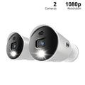 Night Owl 4K Ultra HD Wired Indoor/Outdoor Built-in Motion-Activated Spotlights