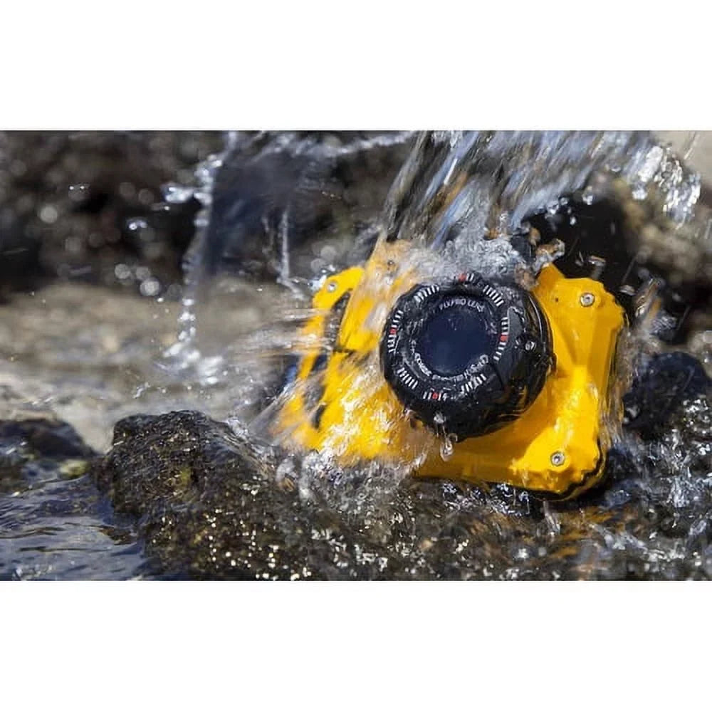 Open Box Kodak PIXPRO WPZ2 Rugged Waterproof Digital Camera 16MP 4X Optical Zoom 2.7" LCD Full HD Video, Yellow