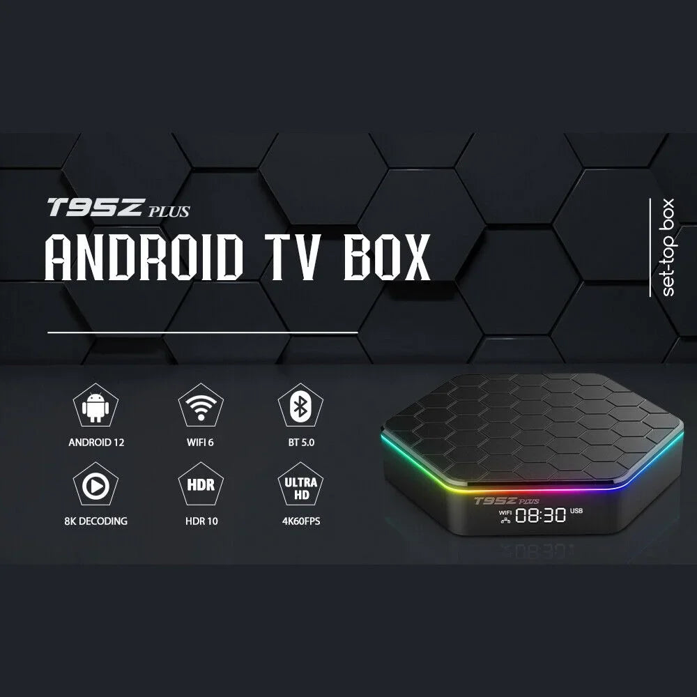 JahyShow T95Z Plus Android 12.0 TV Box: Enjoy 6K UHD Quality and Smart Features