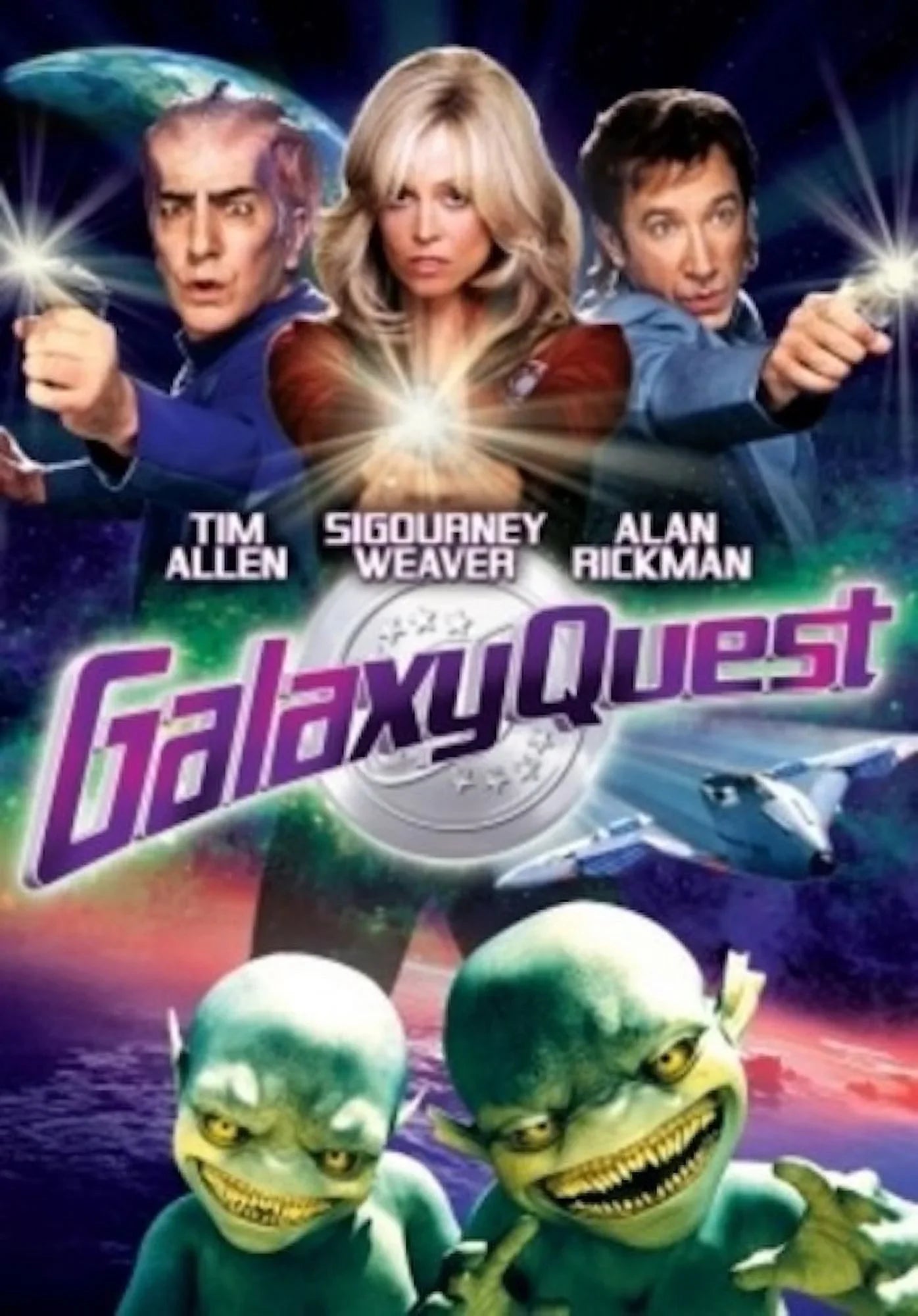 Sci-FI Comedy Double Feature Galaxy Quest & Spaceballs Includes Movie Time Art Card
