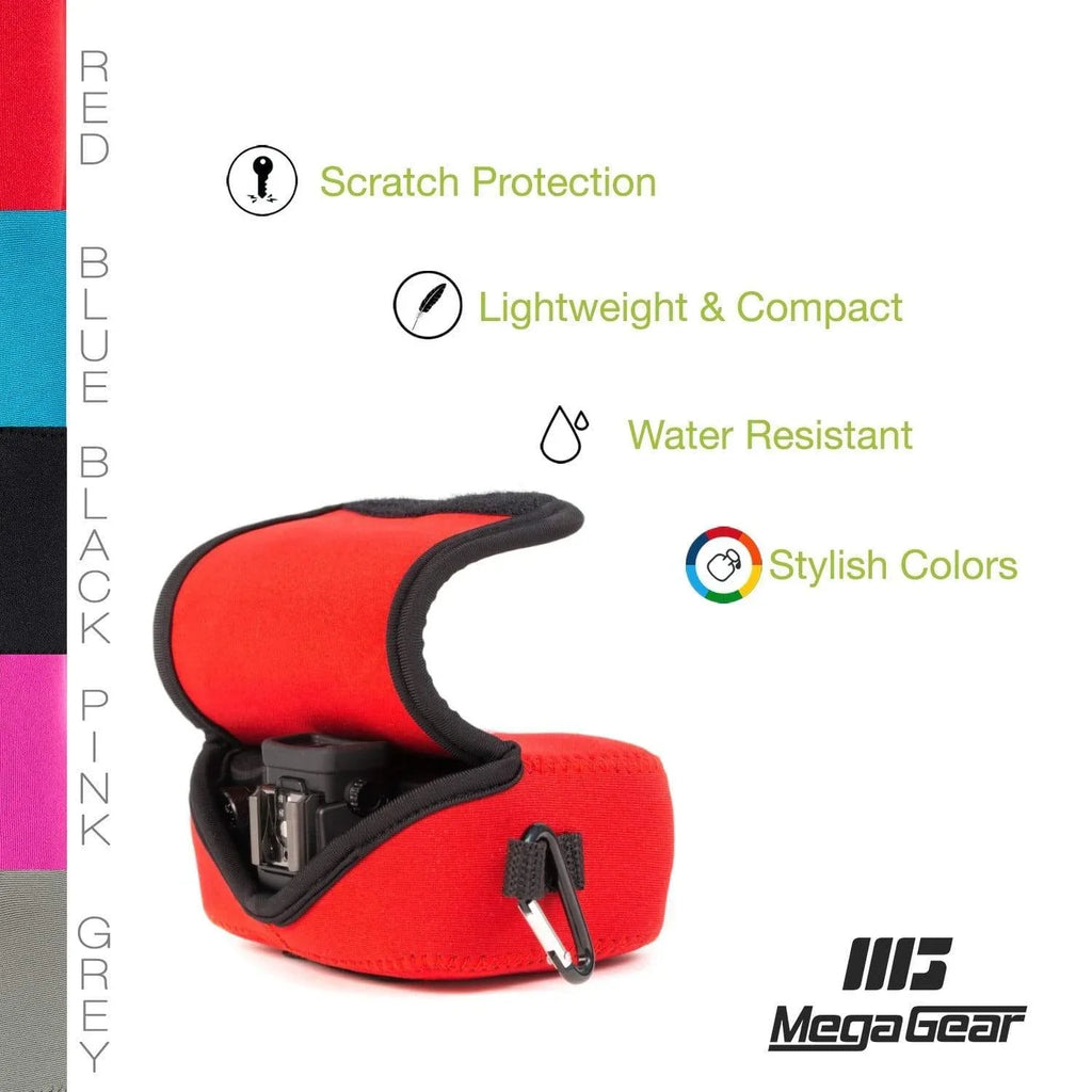 MegaGear Canon PowerShot SX720 HS, SX710 HS, Sony DSC-HX60V, DSC-HX50V, Canon SX700 HS, G16, SX170 IS, G15, SX160 IS Neoprene Camera Case