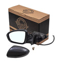 Brock Aftermarket People Driver Left Power Mirror With Heat-Signal-Camera Paint To Match Midnight Compatible With 2020-2021 Nissan Sentra
