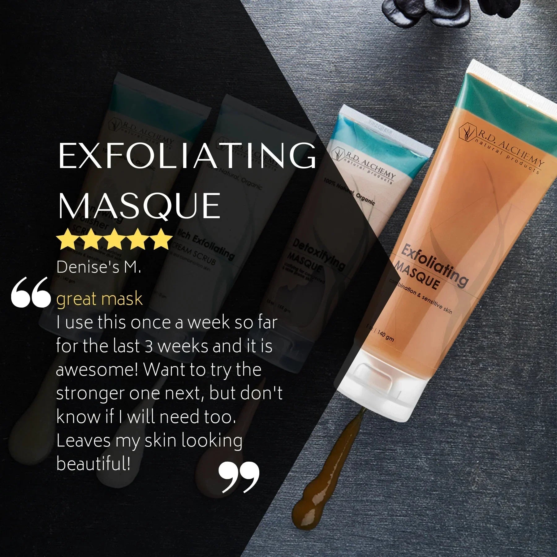 RD Alchemy - Exfoliating Mask - Natural and Organic