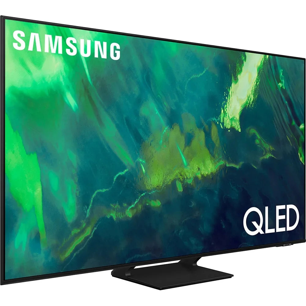 Open Box 85-Inch Class QLED 4K UHD Q70A Series Dual LED Quantum HDR, Motion Xcelerator Turbo+, Multi View Screen, Smart TV with Alexa Built-In (QN85Q70AAFXZA, 2021)