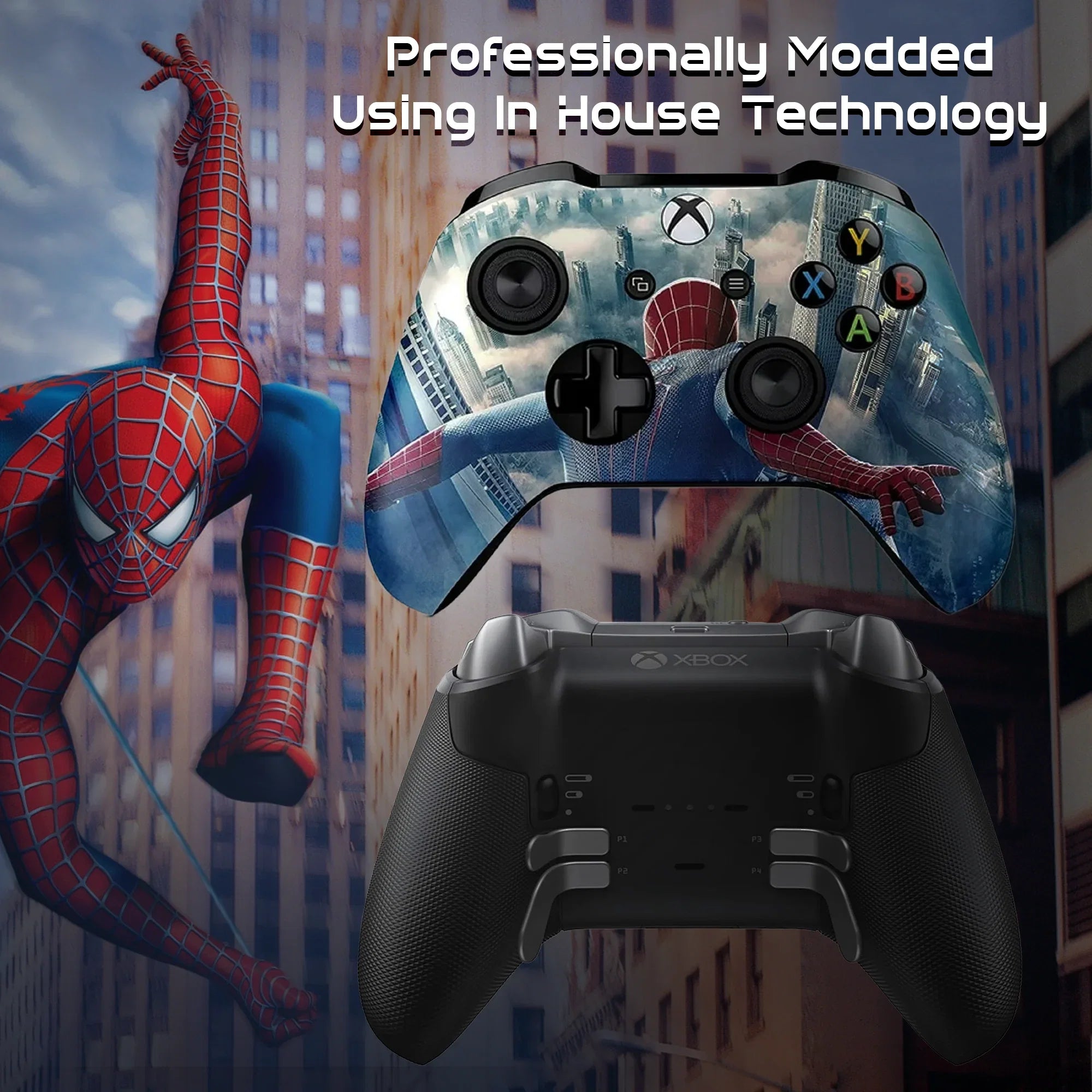 DreamController Original Wireless Custom Xbox One Controller - Xbox One Custom Controller Works with Xbox One S/Xbox One X/PC/Laptop with Windows 10, Custom Anti-Slip Gaming Controller with Bluetooth
