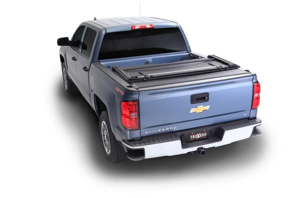 TruXedo Deuce Hybrid Truck Bed Tonneau Cover | 771501 | Fits 2007 - 2014 Chevy/GMC Silverado/Sierra 3500HD, Dually, w/Bed Caps 8' 2" Bed (97.6")