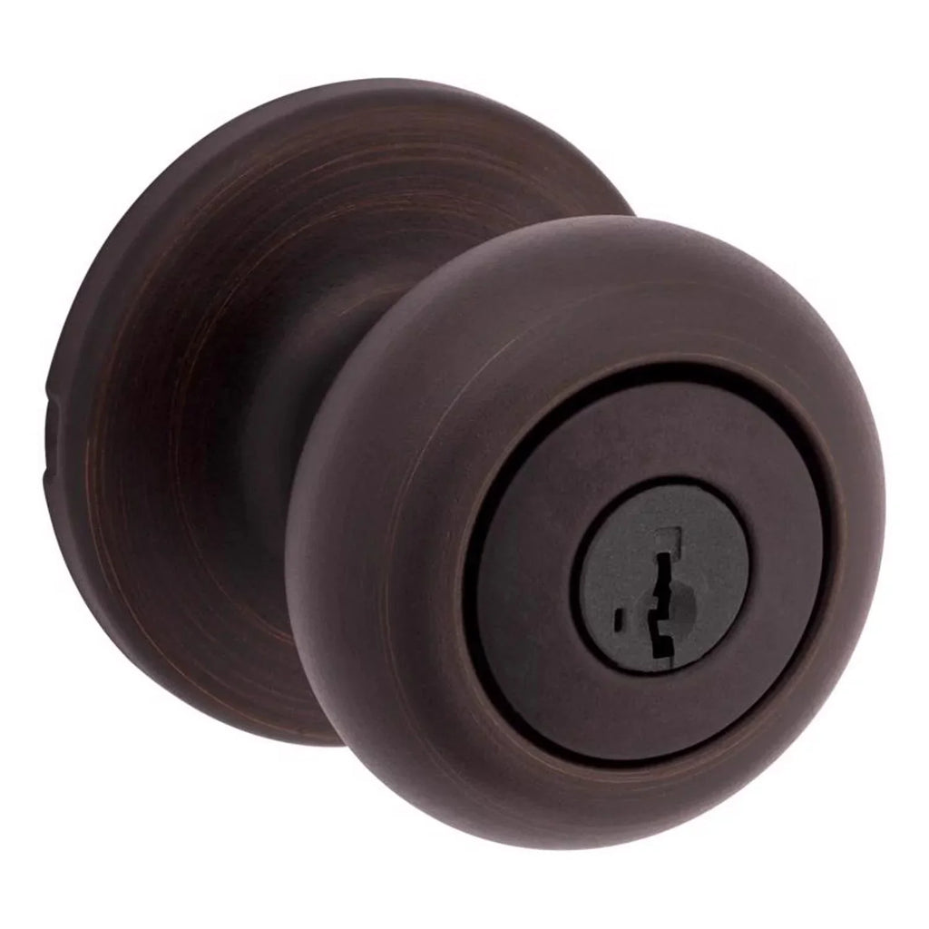 Kwikset 400CV 11P SMT CP K6 V2 Security Cove Entry Lockset, Venetian Bronze - Quantity 1
