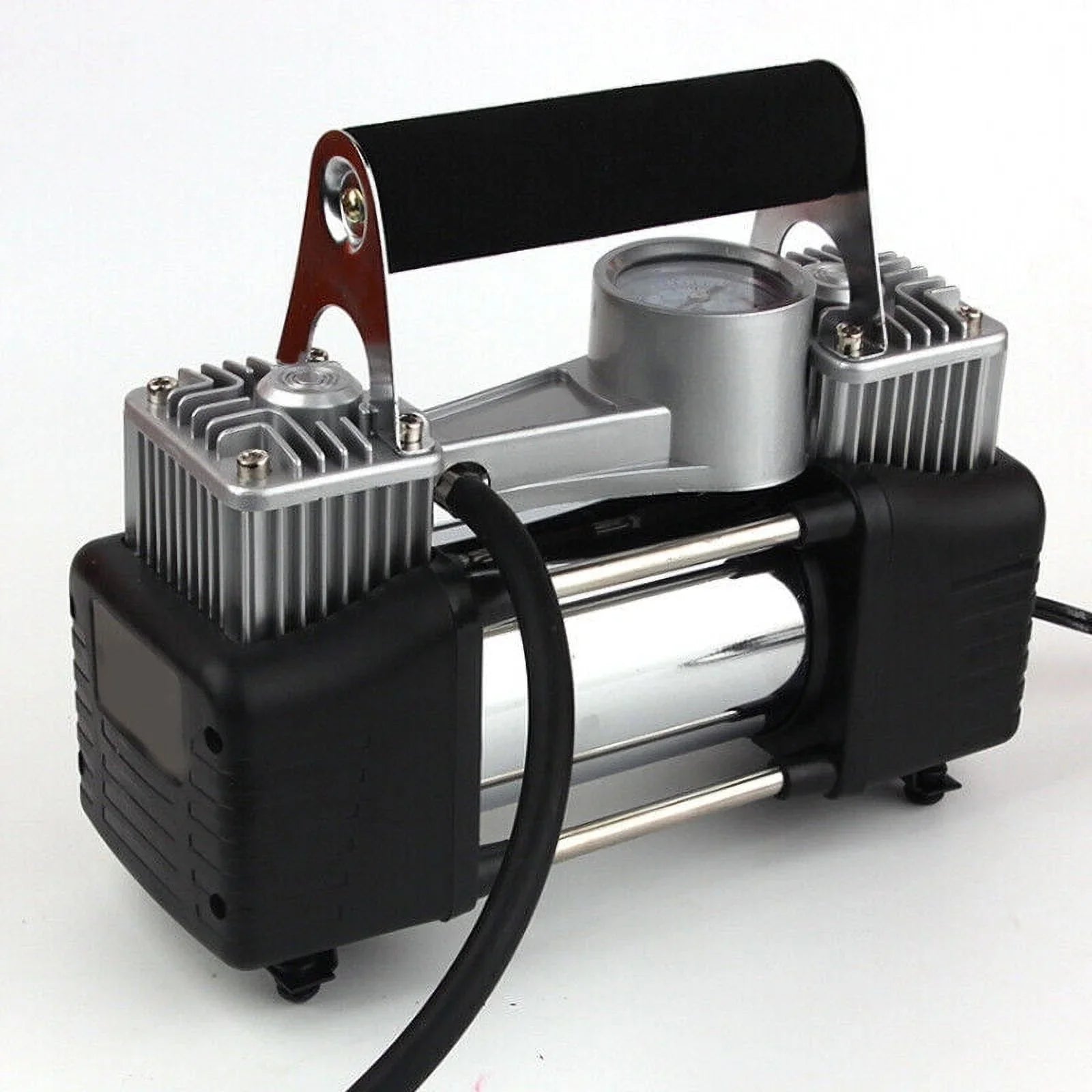 Jahy2Tech Dark Portable Air Compressor 12V Electric Pump Quick Inflation 280W Roadside Assistance