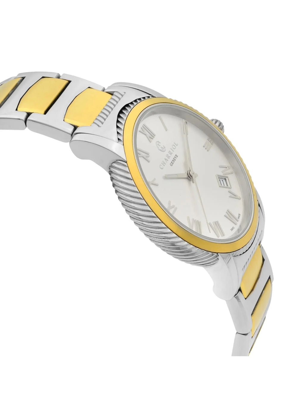 New Charriol Parisii 40mm Steel Silver Interface Gemstone Individuals Watch P40SY2.931.001
