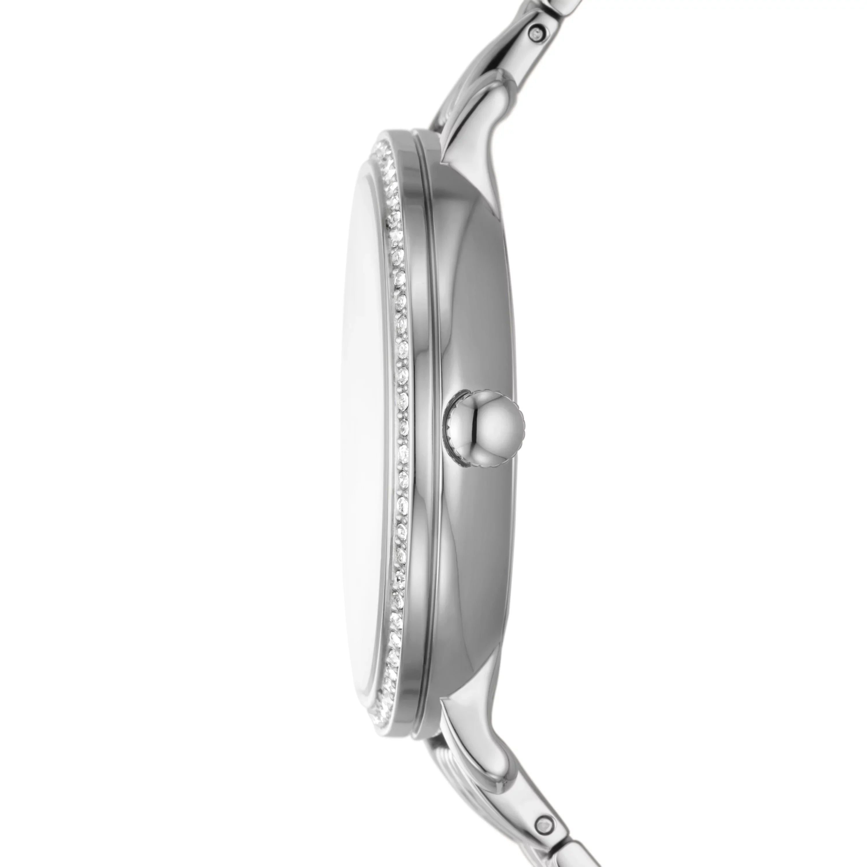 Fossil Individuals Jacqueline Sun Moon Multifunction Stainless Steel Watch