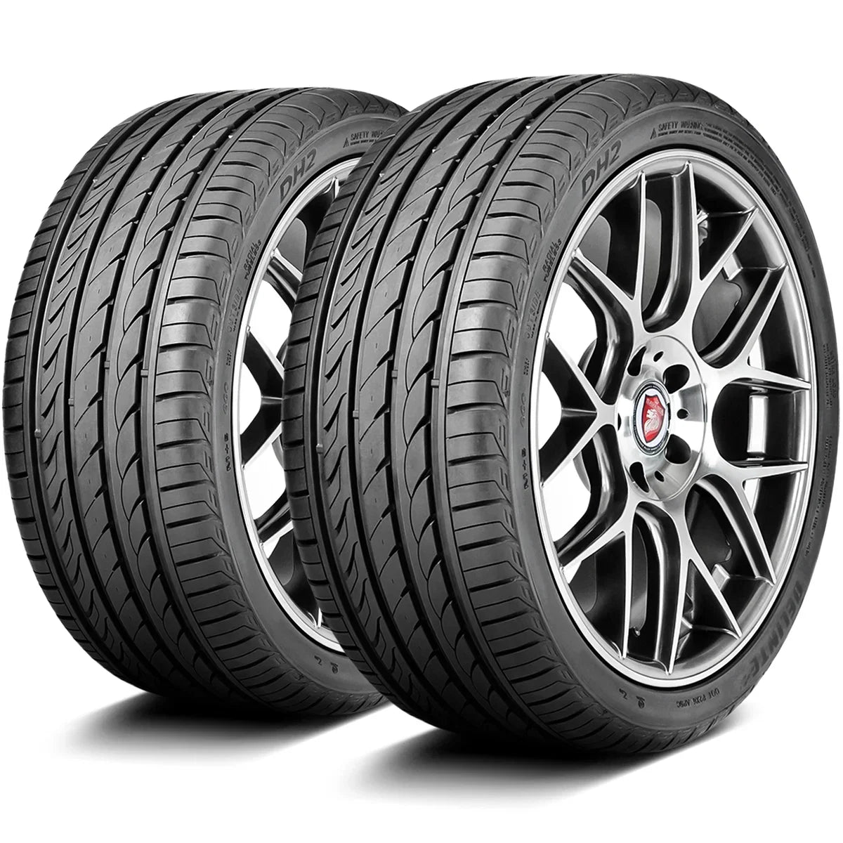 Delinte DH2 255/40R19 101Y XL A/S High Performance All Season Tire Fits: 2014 Ford Mustang GT, 2015-23 Ford Mustang EcoBoost Premium