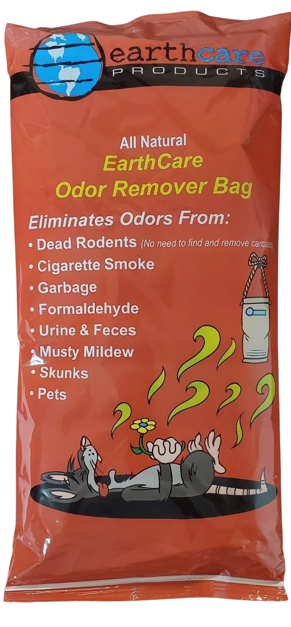 Earth care Odor Remover Bag 1 Case (12 bags X 1.5 lbs)