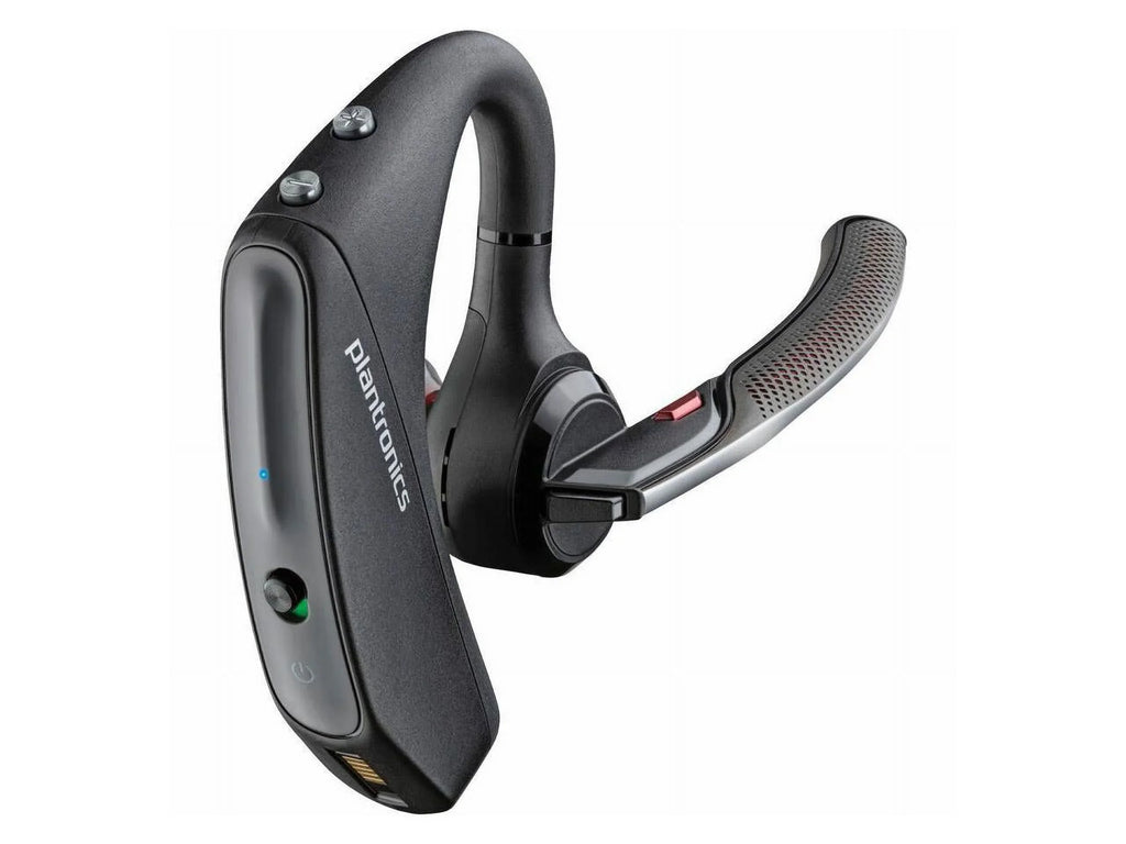 Poly Voyager 5200 USB-A UC Headset - Google Assistant, Siri - Mono - USB Type A, Micro USB - Wireless - Bluetooth - 98.4 ft - 32 Ohm - 100 Hz - 20 kHz - Over-the-ear, Earbud - Monaural - In-ear - O...