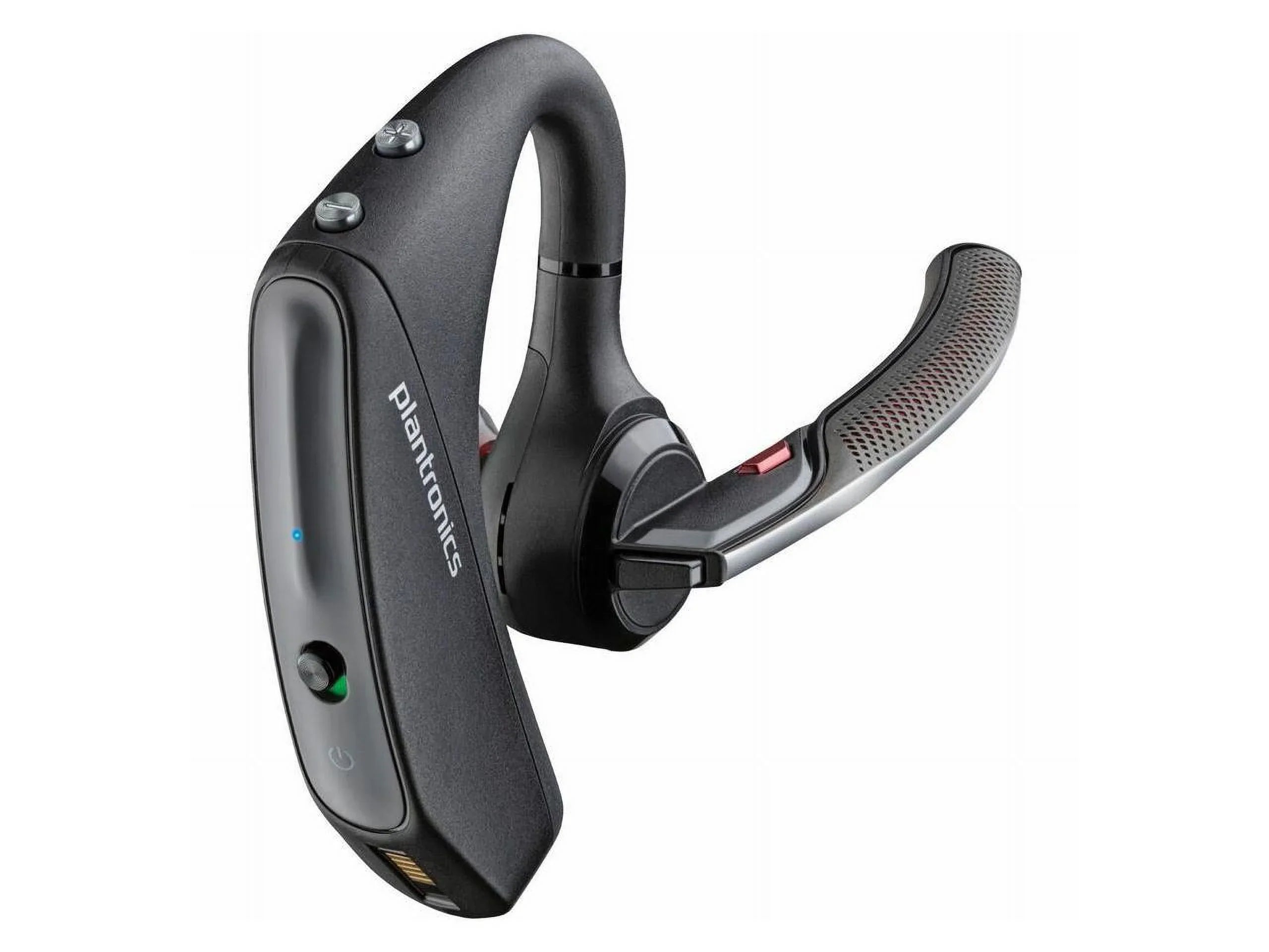 Poly Voyager 5200 USB-A UC Headset - Google Assistant, Siri - Mono - USB Type A, Micro USB - Wireless - Bluetooth - 98.4 ft - 32 Ohm - 100 Hz - 20 kHz - Over-the-ear, Earbud - Monaural - In-ear - O...