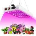 2000W LED Grow Light for Indoor Plants 312 LEDs Full Spectrum Veg and Bloom Dual Switch IP65 Waterproof Hanging Plant Growing Lamps for Seedlings Flowers Greenhouse