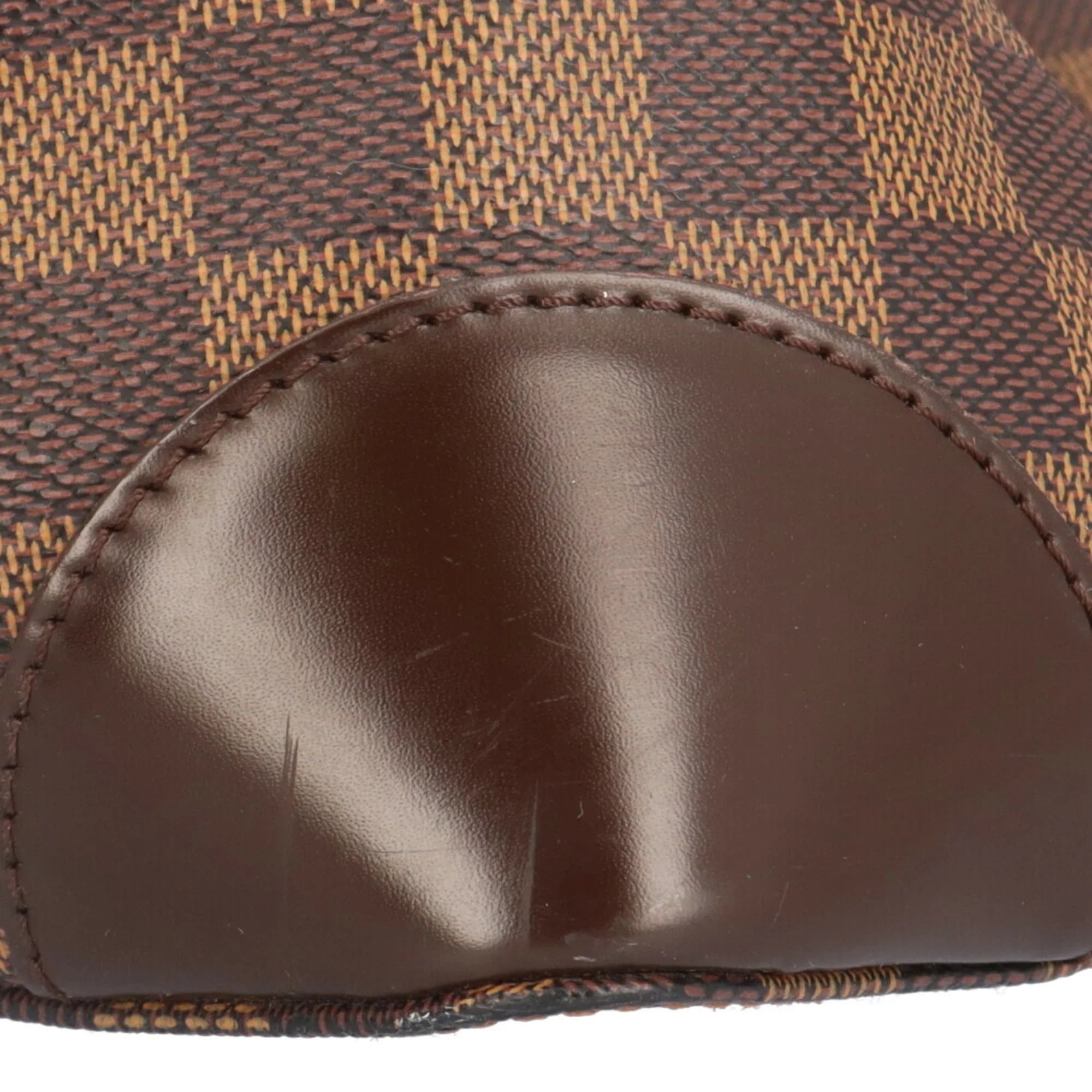 Pre-Owned Louis Vuitton Hampstead MM Damier Shoulder Bag Canvas N51204 Brown Individuals LOUIS VUITTON BRB03130000004147 (Good)