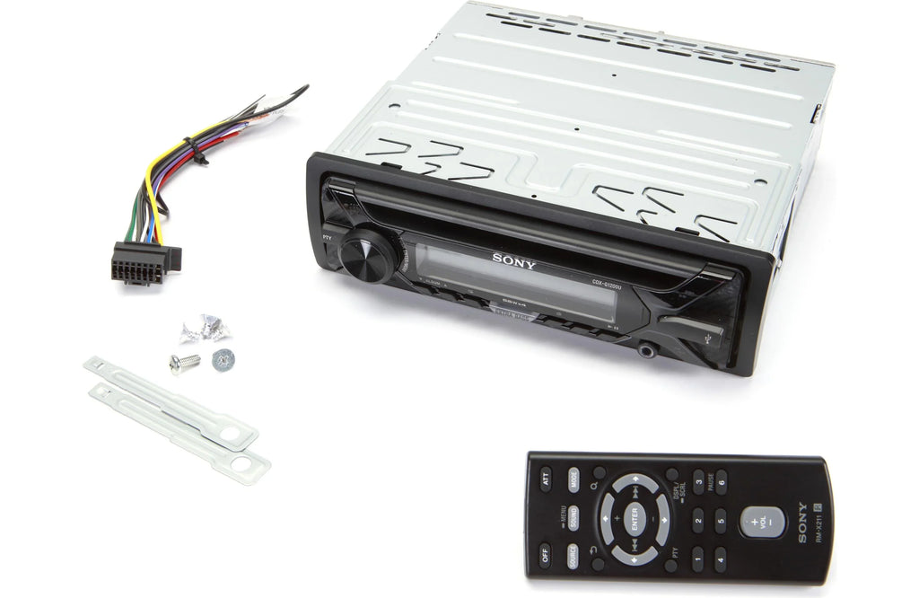 Sony CDX-G1200U 55Wx4ch max CD Receiver with USB and Aux Inputs & Zonoz Z Tool Bundle
