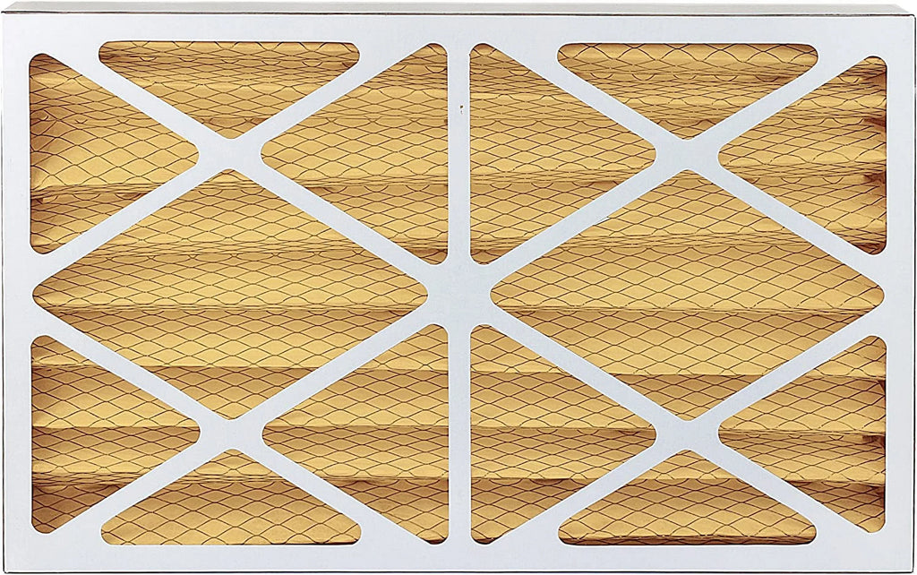 Filterbuy 16x25x4 MERV 11 Pleated HVAC AC Furnace Air Filters (5-Pack)