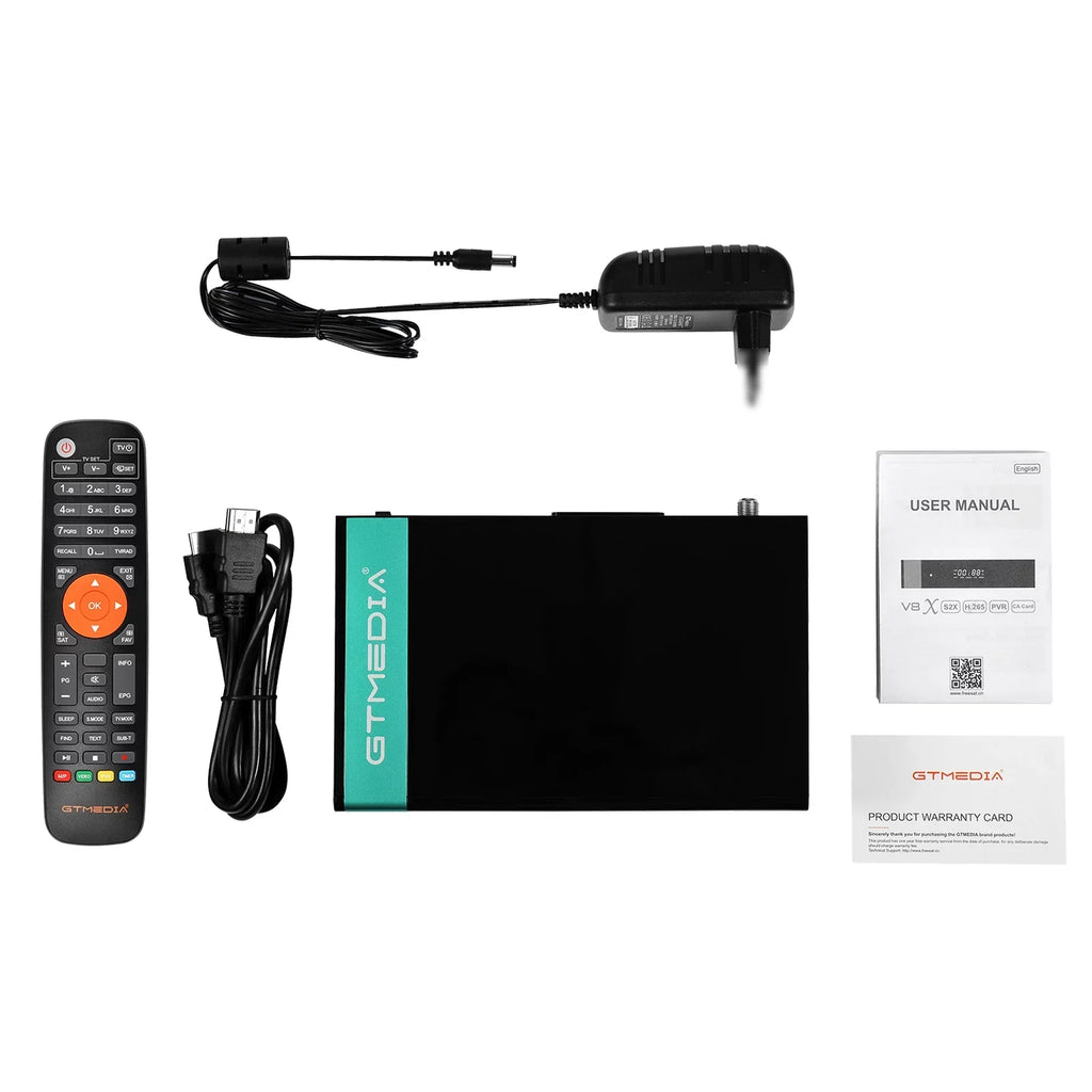 GTMEDIA V8X LA DVB-S/S2X Signal Receiver, Built-in 2.4G WiFi, CA Card Slot