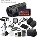 Sony FDR-AX53 4K Ultra HD Handycam Camcorder. Cinematographer Bundle