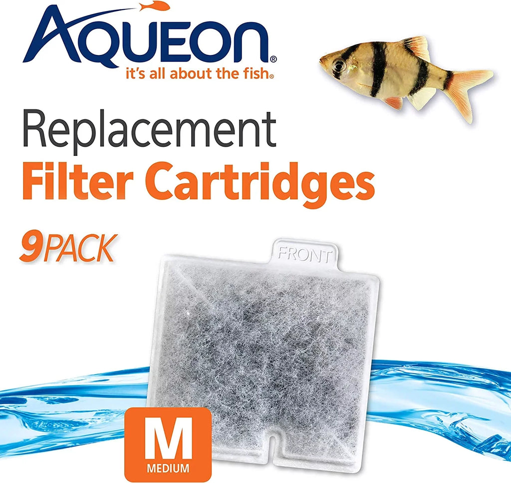 Aqueon Individuals Filter Cartridges Medium - 9 Pack