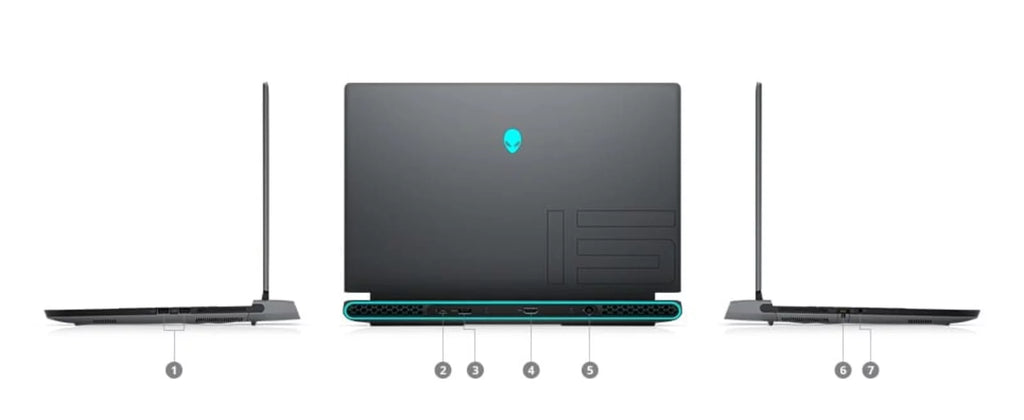Restored Dell Alienware m15 R5 Ryzen Edition Gaming Laptop (2021) 15.6" FHD Core Ryzen 7 - 512GB SSD - 16GB RAM - RTX 3060 8 Cores @ 4.4 GHz - 12GB GDDR6 (Refurbished)