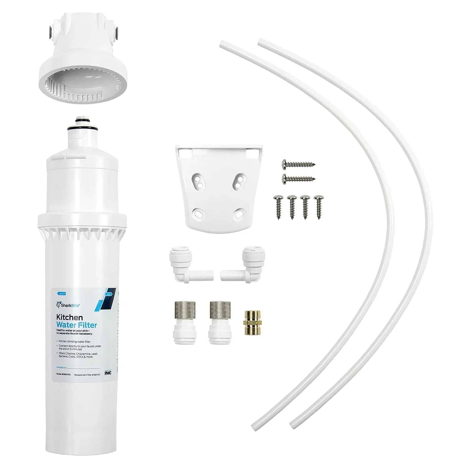 JIAH Kitchen Water Filtration System Individuals Filter, SBKF2R