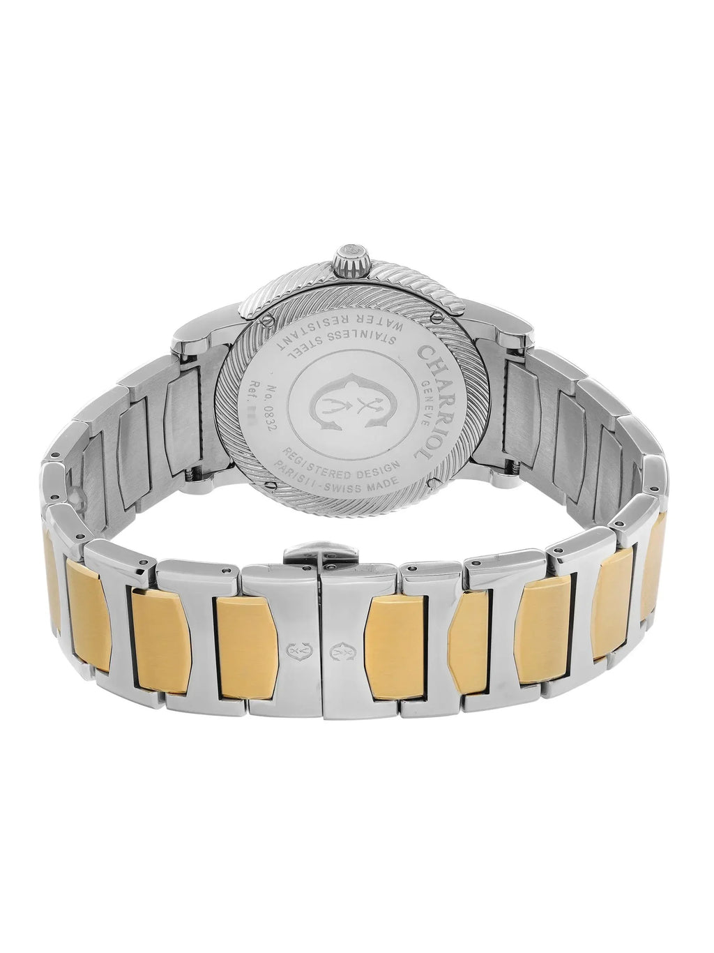 New Charriol Parisii 40mm Steel Silver Interface Gemstone Individuals Watch P40SY2.931.001