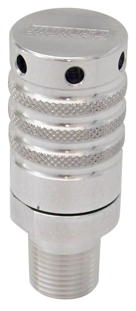 Moroso Adjustable Vacuum Relief Valve 3/8 in NPT Male P/N 22636