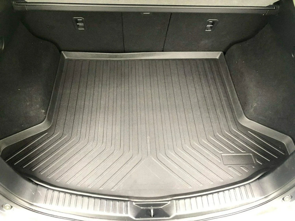 EACCESSORIES EA Cargo Liner – Trunk Mat for Mazda CX-5 CX5 2017-2023 – Weather-Resistant Trunk Mats for Cars with Raised Lip – Non-Slip Car Trunk Mat Rubber – Easy to Install – Laser Pre-Cut Design