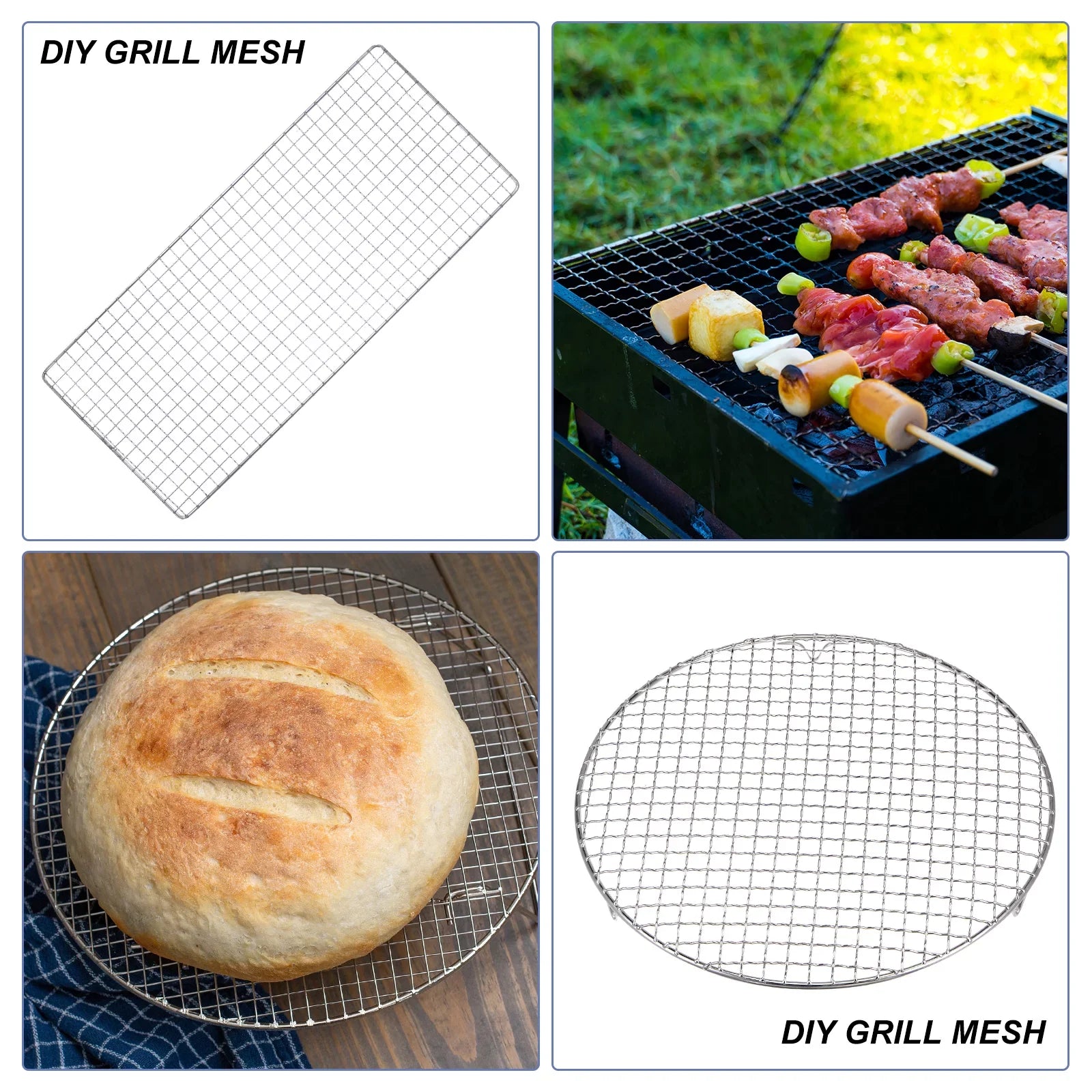 304 Stainless Steel Woven Wire Mesh Screen, Air Vent Mesh for Window Screen Screen Door Gentlemen