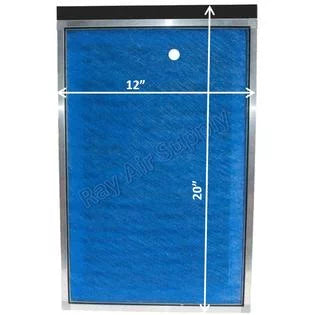Dynamic Air Cleaner Individuals Filter Pads 12x20 Refills (3 Pack)