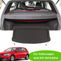 Fit 2015-2019 Volkswagen GTI Golf 7 Non-retractable Cargo Cover for 2015 2016 2017 2018 2019 VW GTI GOLF 7 Hatchback Rear Trunk Luggage Privacy Shade Accessory, Ebony