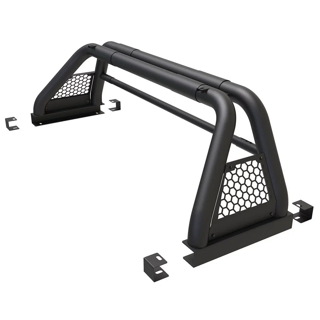 62.9-74.7" Adjustable Truck Roll Sport Bar Chase Rack Bed Bar Fit For 2019-NOW Chevy Silverado/GMC sierra