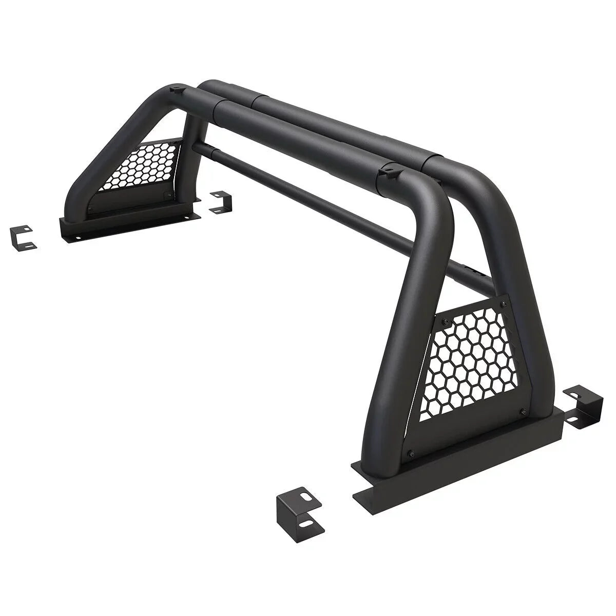 62.9-74.7" Adjustable Truck Roll Sport Bar Chase Rack Bed Bar Fit For 2019-NOW Chevy Silverado/GMC sierra