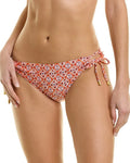 Helen Jon People Tunnel Side String Hipster Bottom, XS, Red