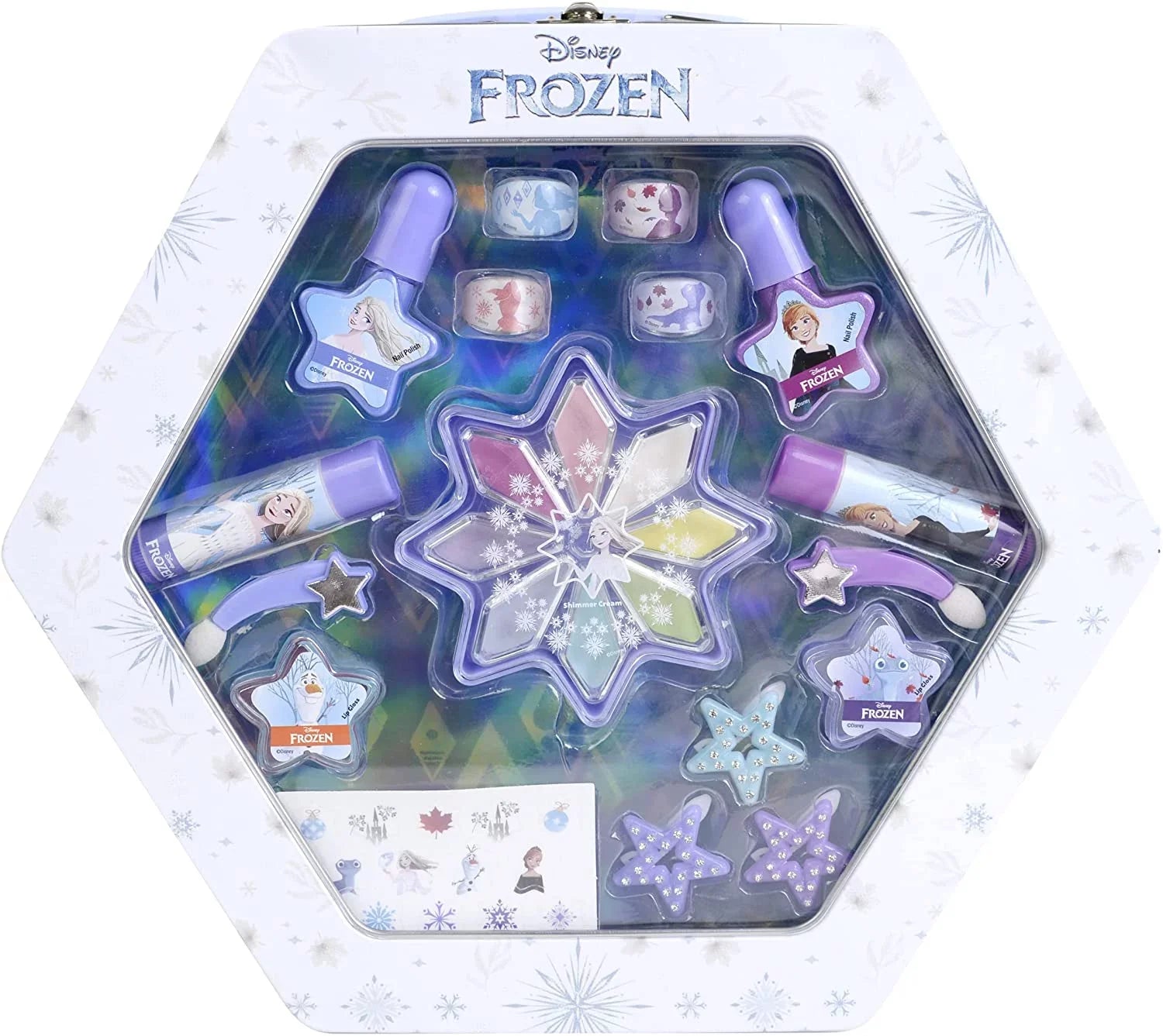 Lip Smacker Disney Frozen Royal Makeup Case, Disney princess kid's cosmetics set