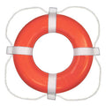 30 in. Foam Ring Buoy, Orange & White