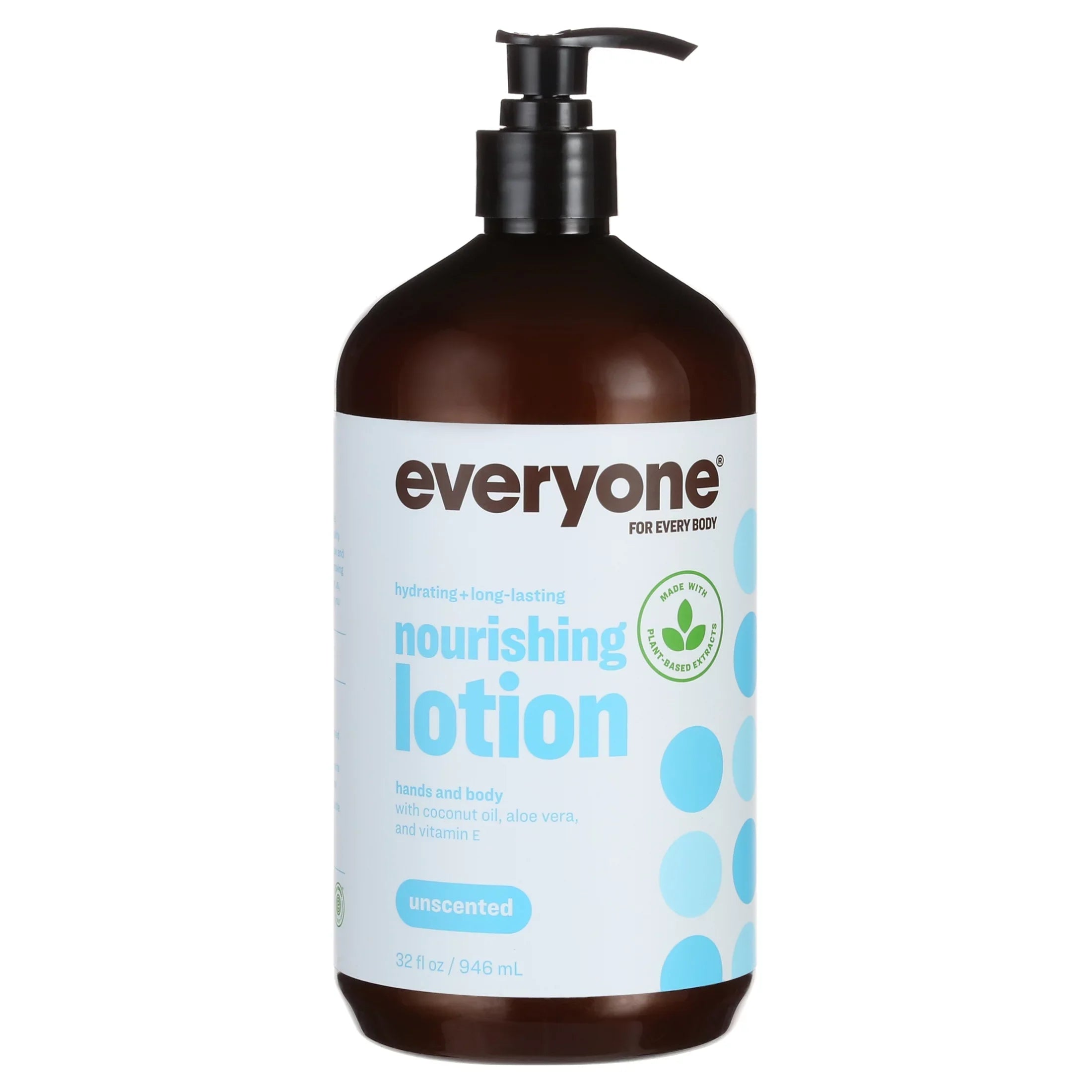 Everyone 3-in-1 Hand Face and Body Lotion Unscented 32 oz.