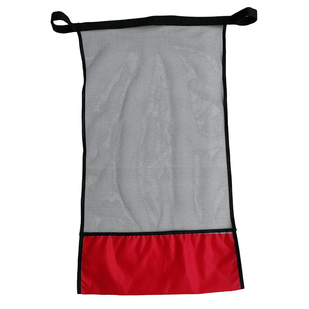 Tnarru 6xFloating Pool Noodle Chair Net Mesh Float Swimming Seat Red