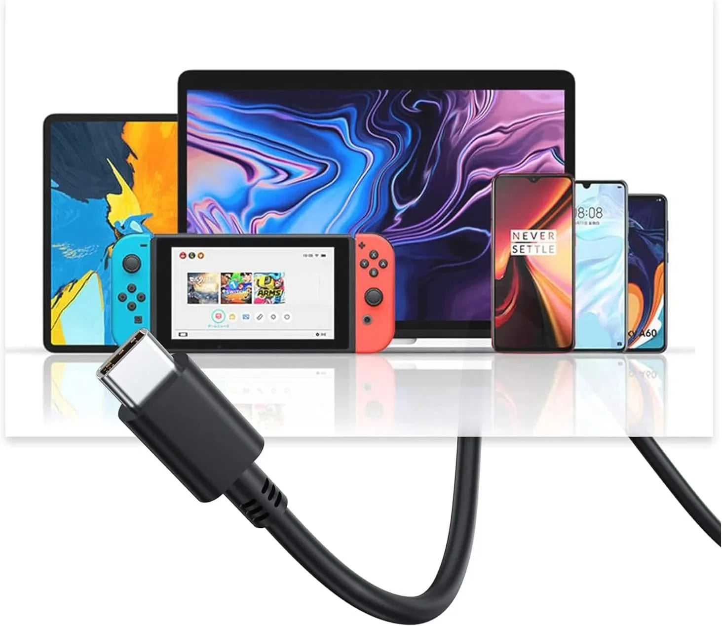 Guy-Tech 45w USB-C Ac Adapter Compatible with Lenovo 100e 82GJ0008CF Power Cord