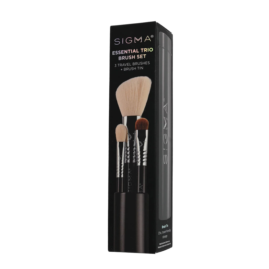 Sigma Beauty ETBS01 - Essential Trio Brush Set - Dark