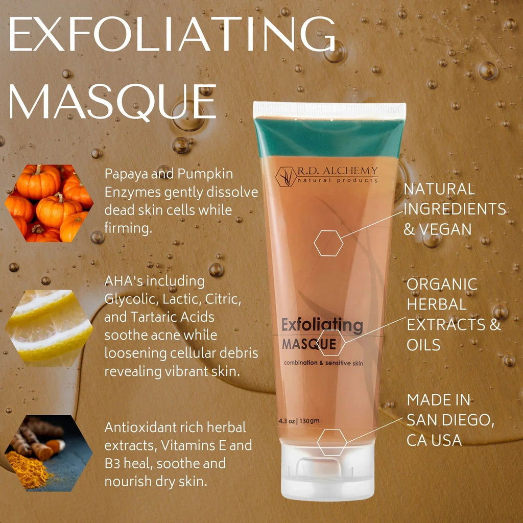 RD Alchemy - Exfoliating Mask - Natural and Organic