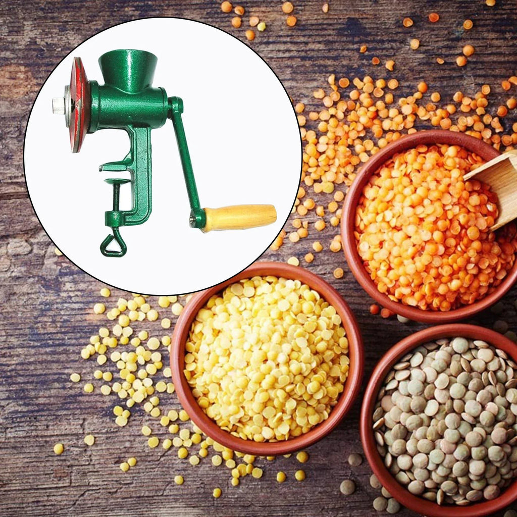 Manual Mill Peanut Coarseness Adjustable Wheat Bean Barley Pepper Crusher Grinder Mill Coffee Grinder