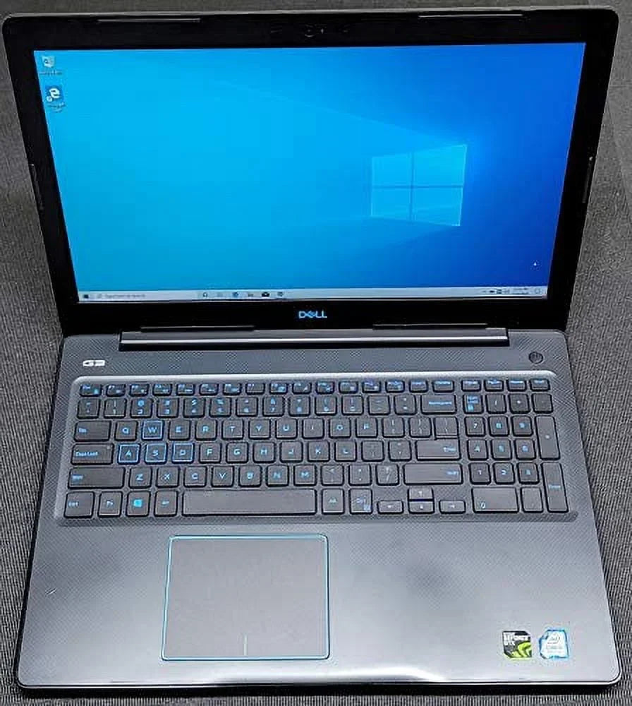 Dell G3 15.6" Gaming Laptop i5-8300H 8GB RAM 1TB HHD GTX 1050Ti 4GB - 8th Gen i5-8300H - NVIDIA GeForce GTX 1050 Ti 4GB - 1920 x 1080 Full HD Resolution - MaxxAudio Pro - Windows 10 Home