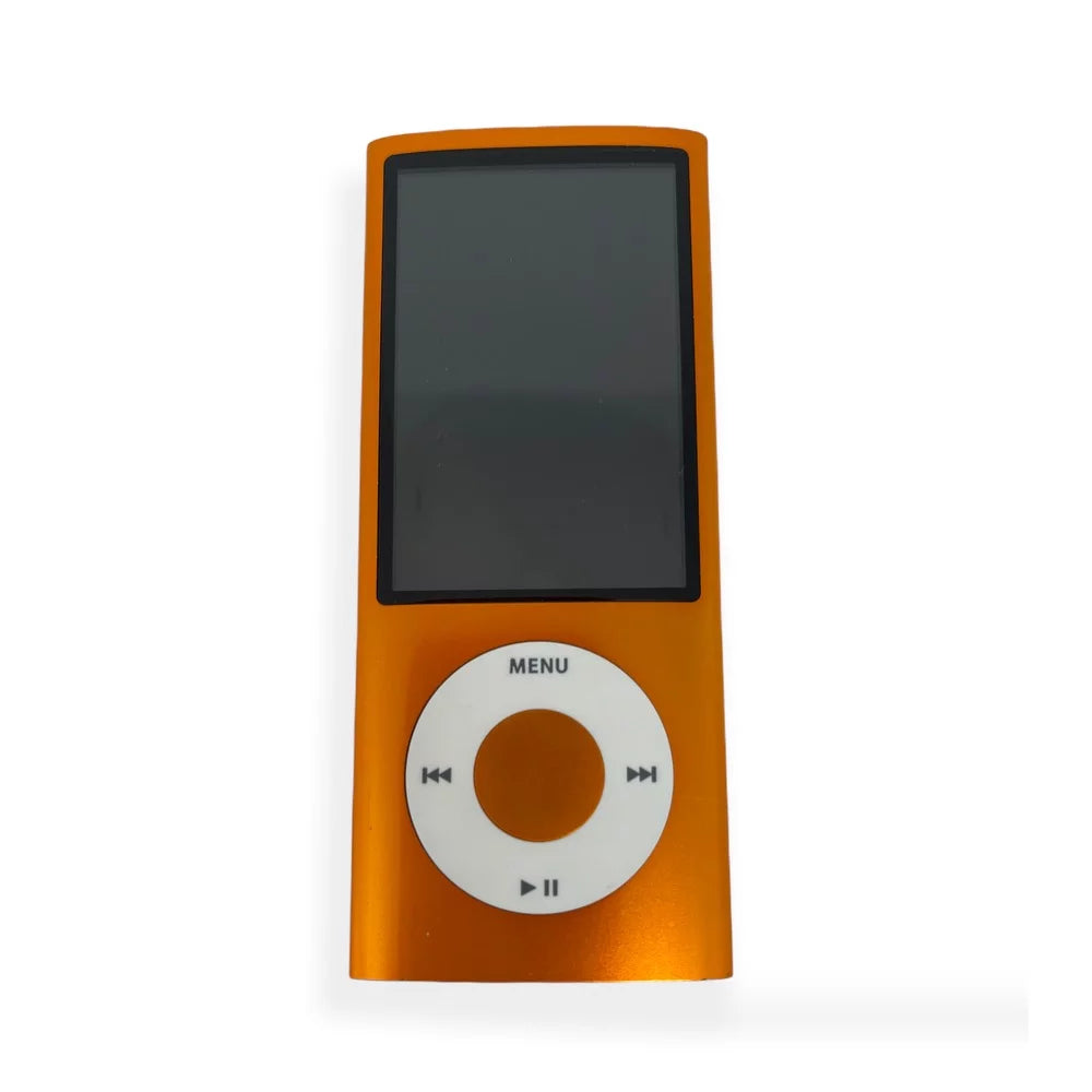 iPod Nano 5th Generation 8GB Orange Bundle, Like New, No Retail Packaging!